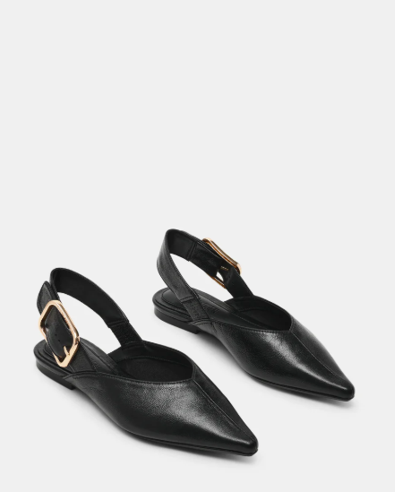 Sianna - Black Leather - Sko - Helt Dilla AS