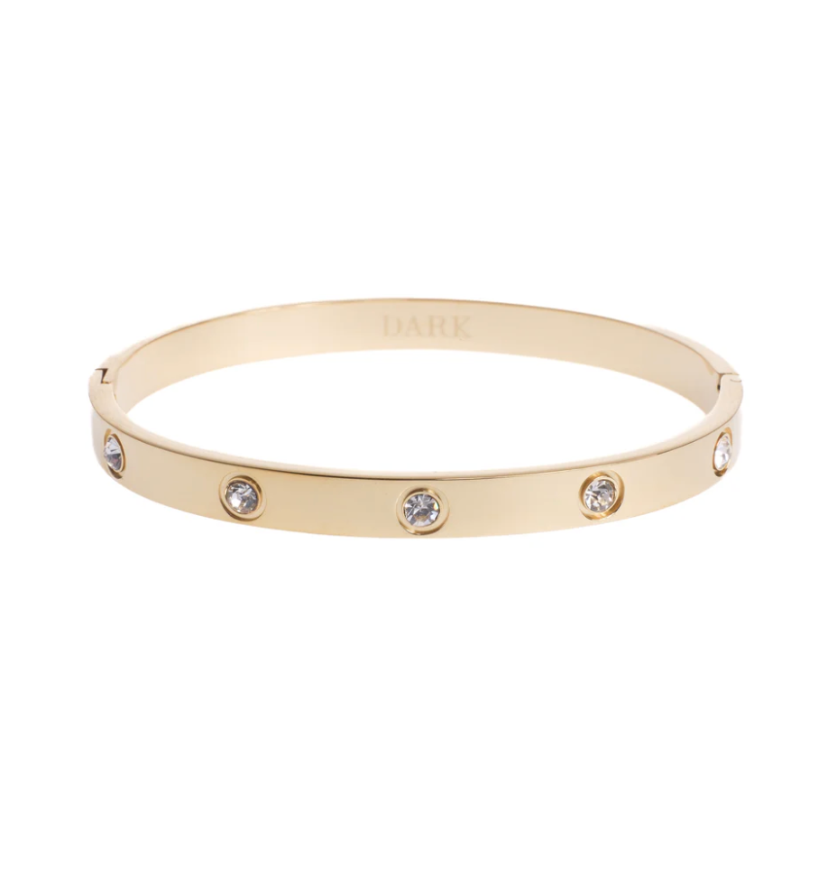 Big Dot Bangle - Crystal