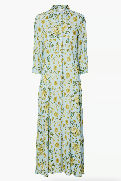 Savanna Long Shirt Dress - Skyway / Matira - Kjoler - Helt Dilla AS