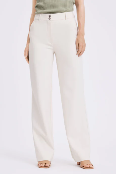 Sophia Regular - Ivory Melange - Bukser - Helt Dilla AS