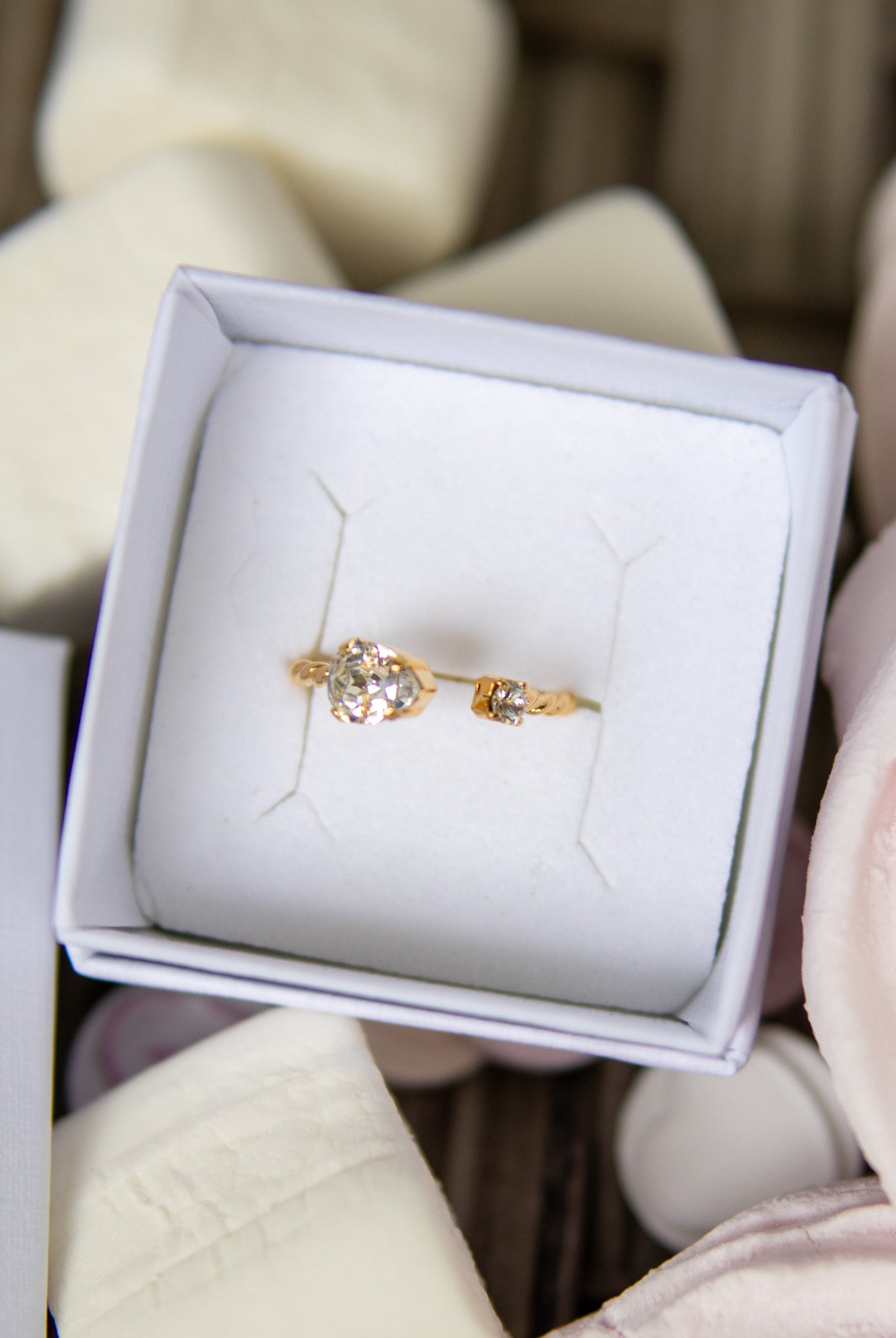 Nani Ring - crystal - Tilbehør - Helt Dilla AS