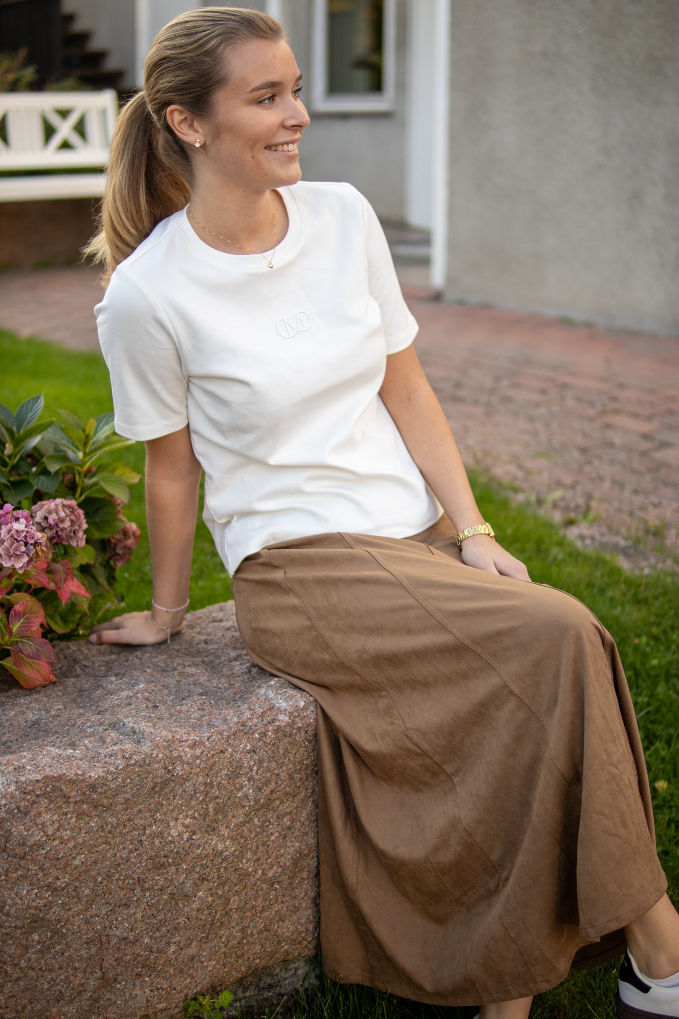 Muse Tee - Hvit - Singlet, Topper & T-skjorter - Helt Dilla AS