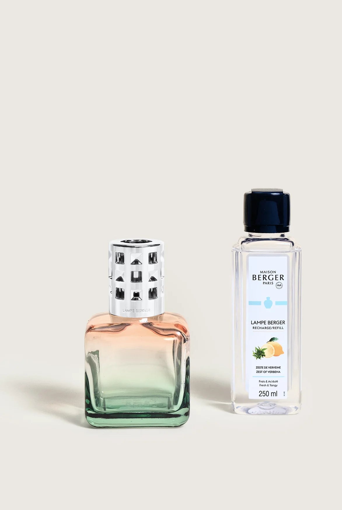 Glacon Peach / Green - Gavesett + 250 ML Zest of Verbana - Tilbehør - Helt Dilla AS