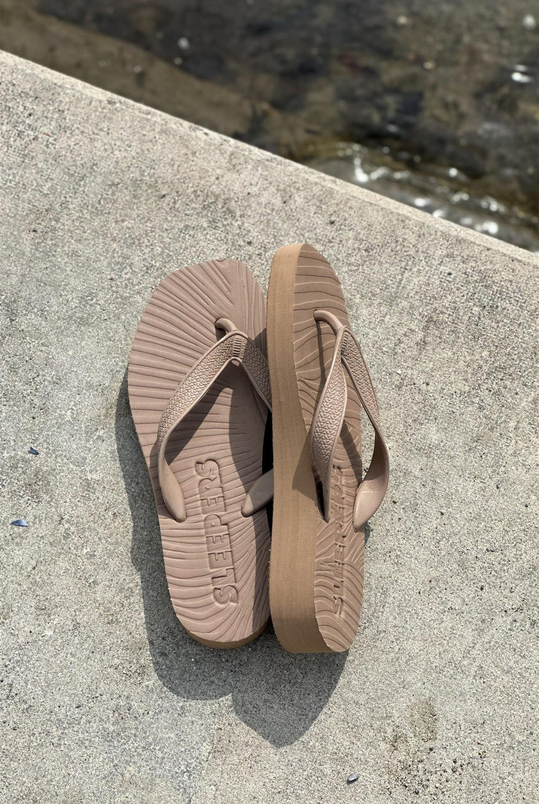 Sleepers tapered platform - Sand - Sko - Helt Dilla AS