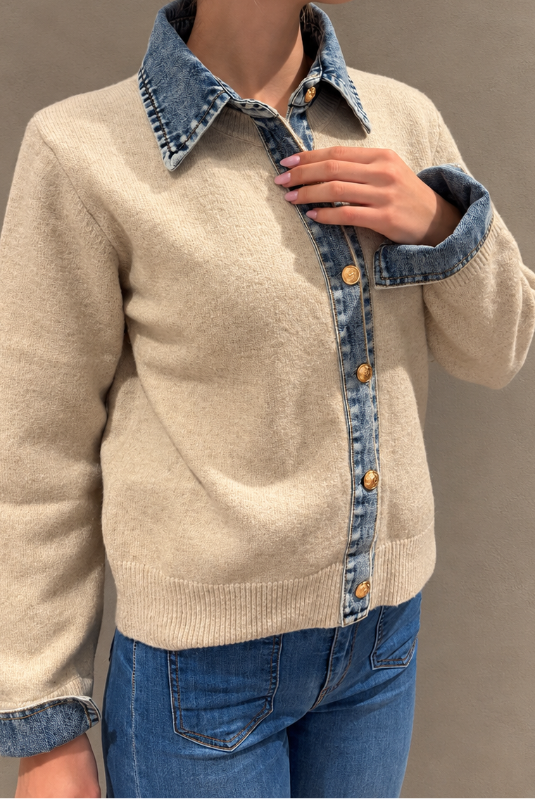 Luzabelle Cardigan - Camel - Cardigans - Helt Dilla AS