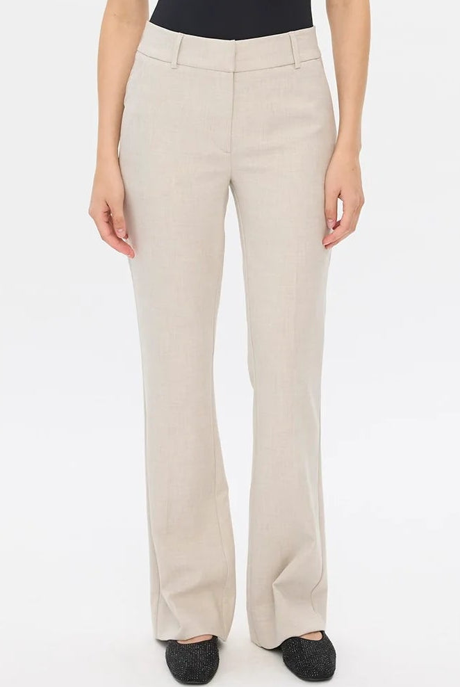 ClaraFV Regular - Silver Sand Melange - Bukser - Helt Dilla AS