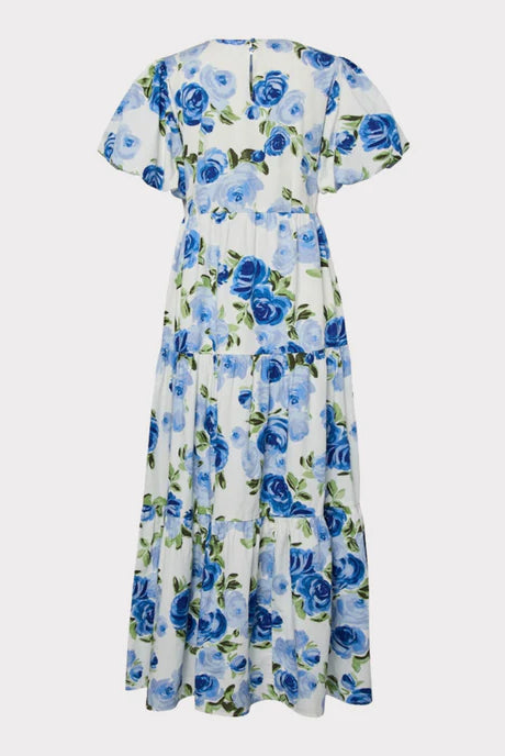 YasColea SS Ankle Dress - Star White / Emula - Kjoler - Helt Dilla AS