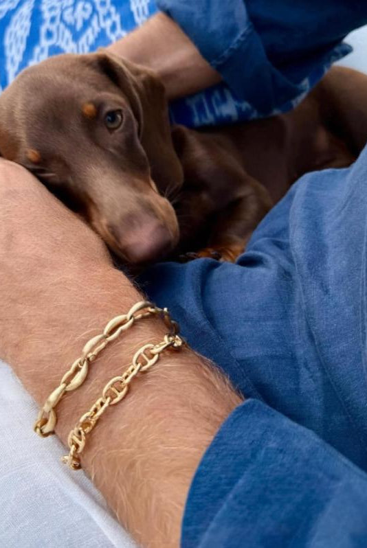 Betty Chain Bracelet - gold - Tilbehør - Helt Dilla AS