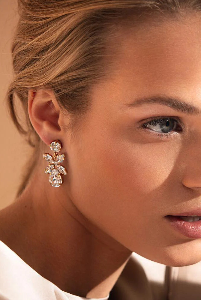 Mini Dione Earrings - crystal - Tilbehør - Helt Dilla AS