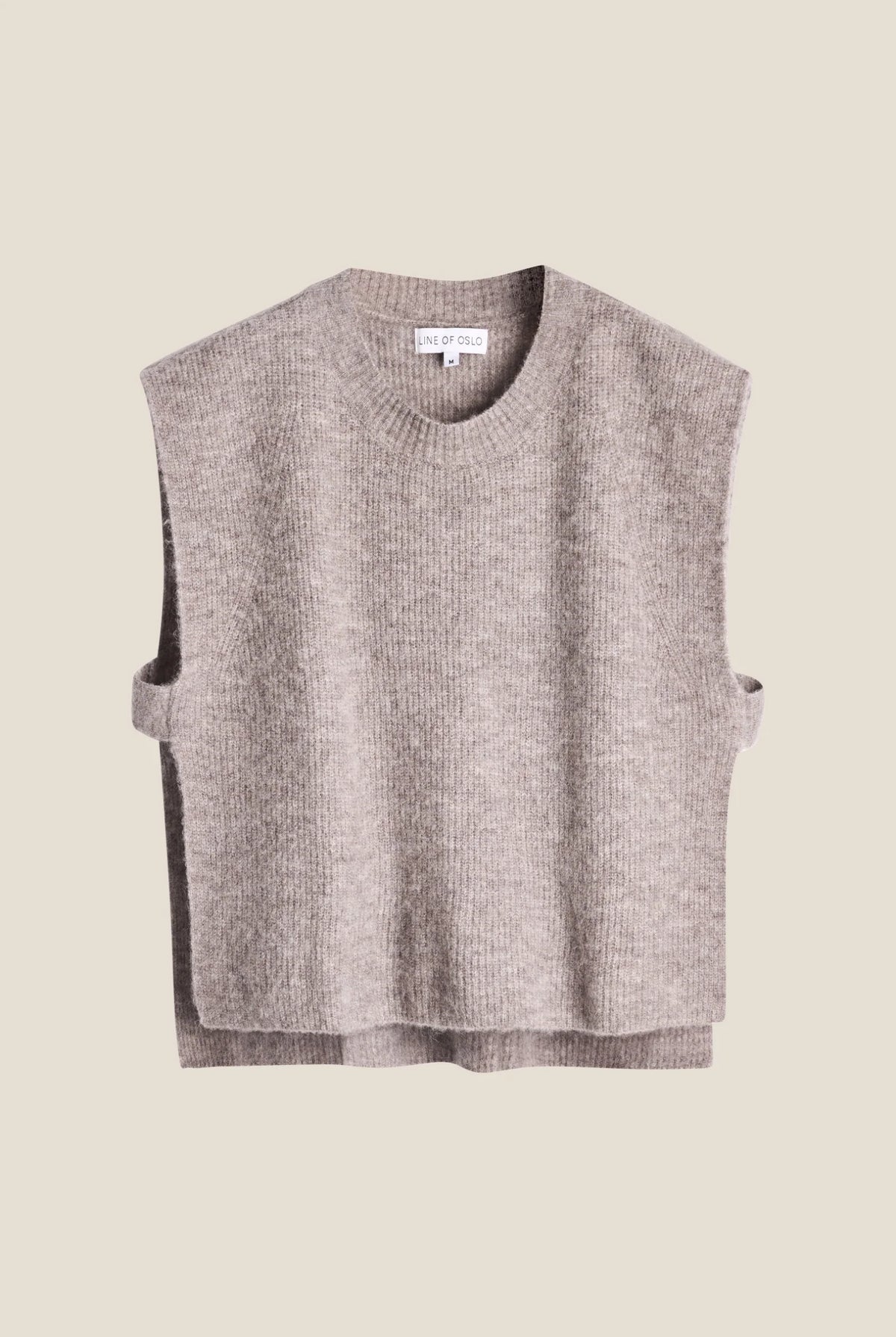 Dog Strikket Vest - Brun - Vest - Helt Dilla AS