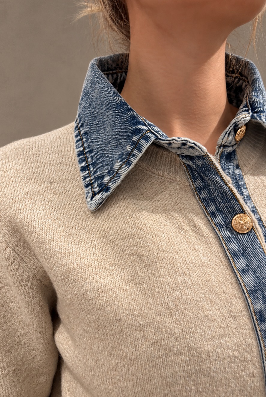 Luzabelle Cardigan - Camel - Cardigans - Helt Dilla AS