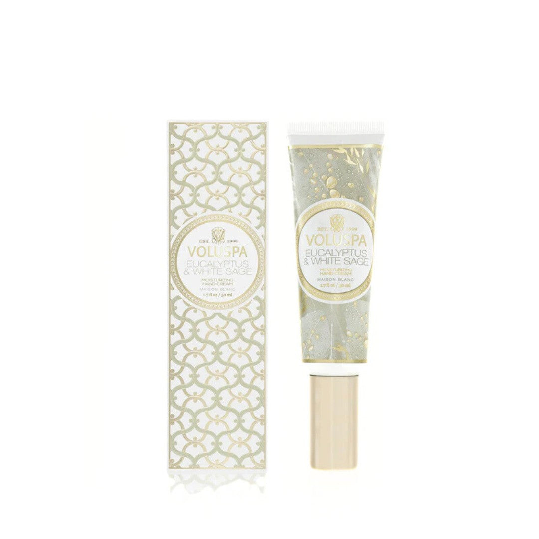 Voluspa håndkrem Eucalypyus & White sage - Tilbehør - Helt Dilla AS