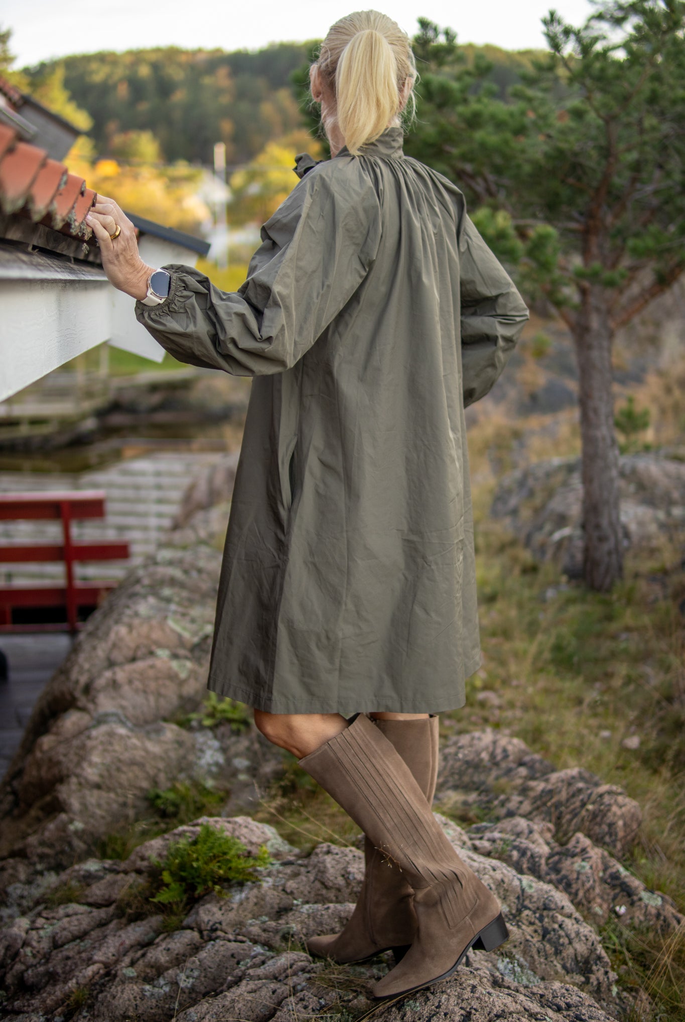 Kjole Taft Light - dark camo - Kjoler - Helt Dilla AS