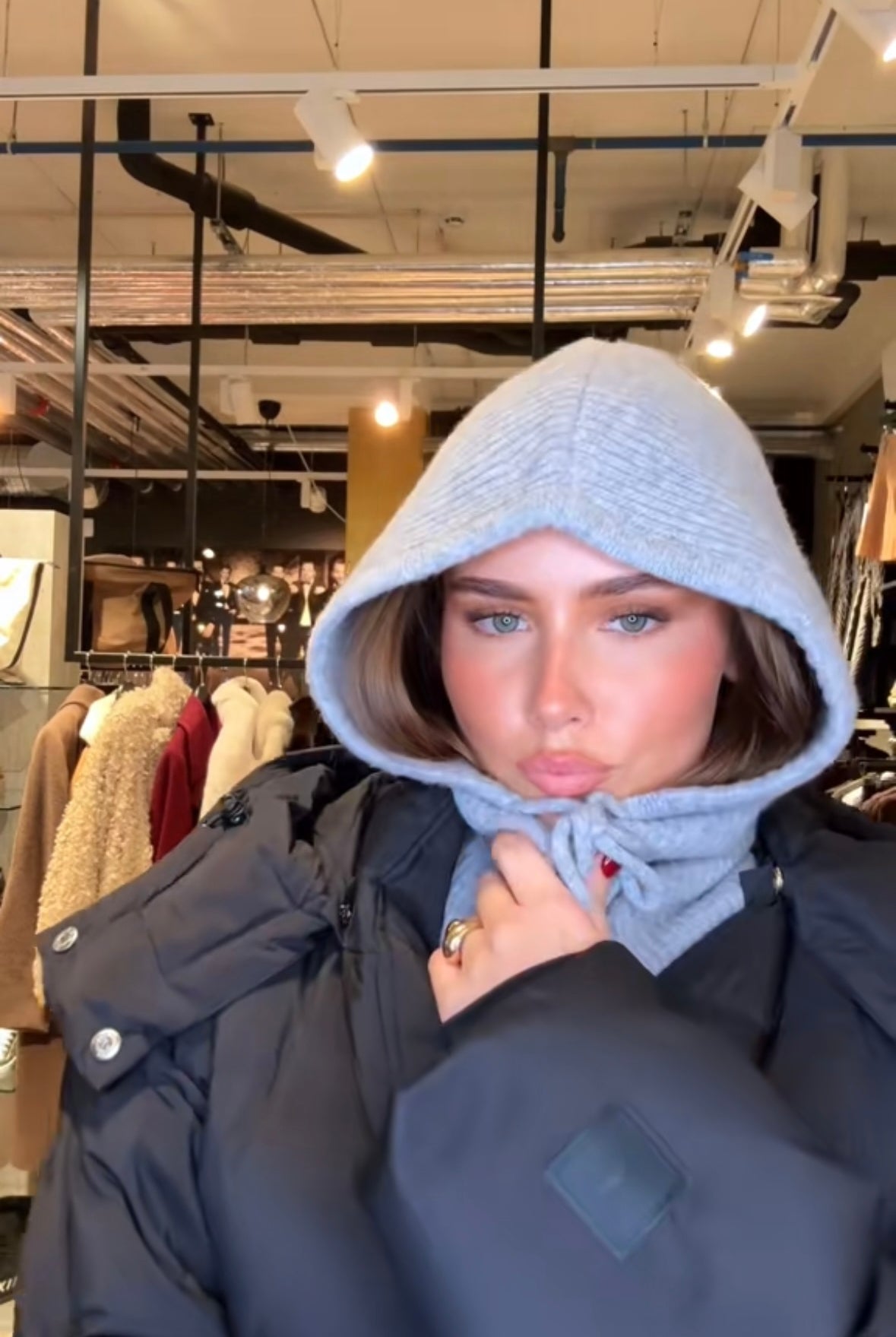 Balaclava - Grå - Tilbehør - Helt Dilla AS
