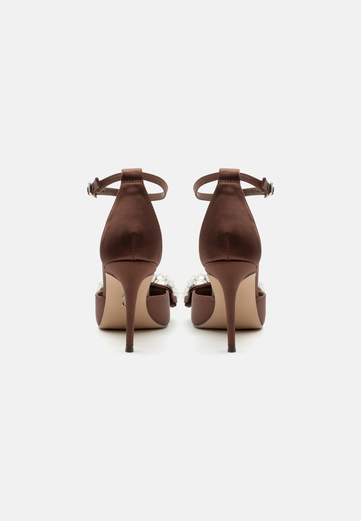 Lumma Pump - Brown Satin - Sko - Helt Dilla AS