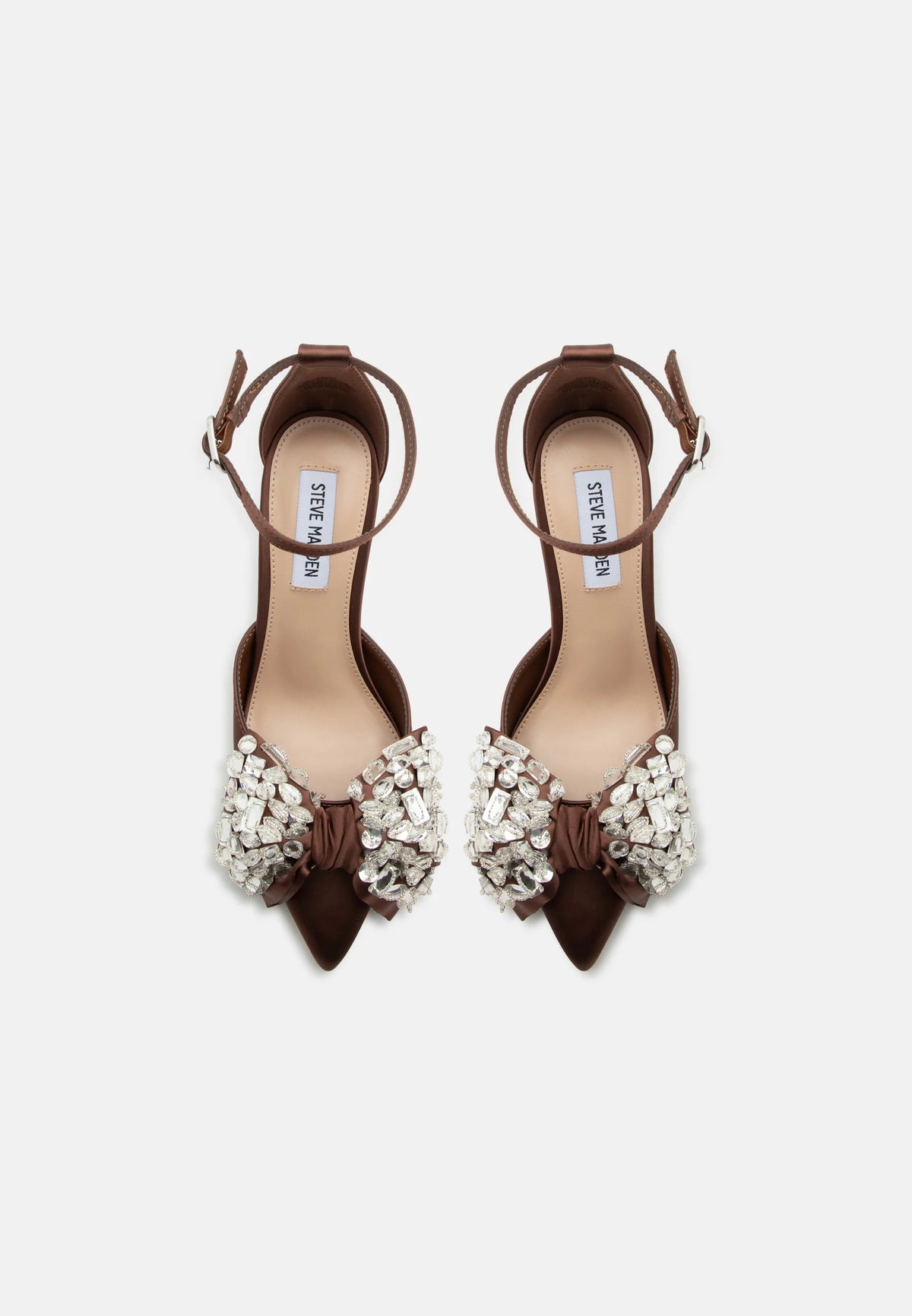 Lumma Pump - Brown Satin - Sko - Helt Dilla AS