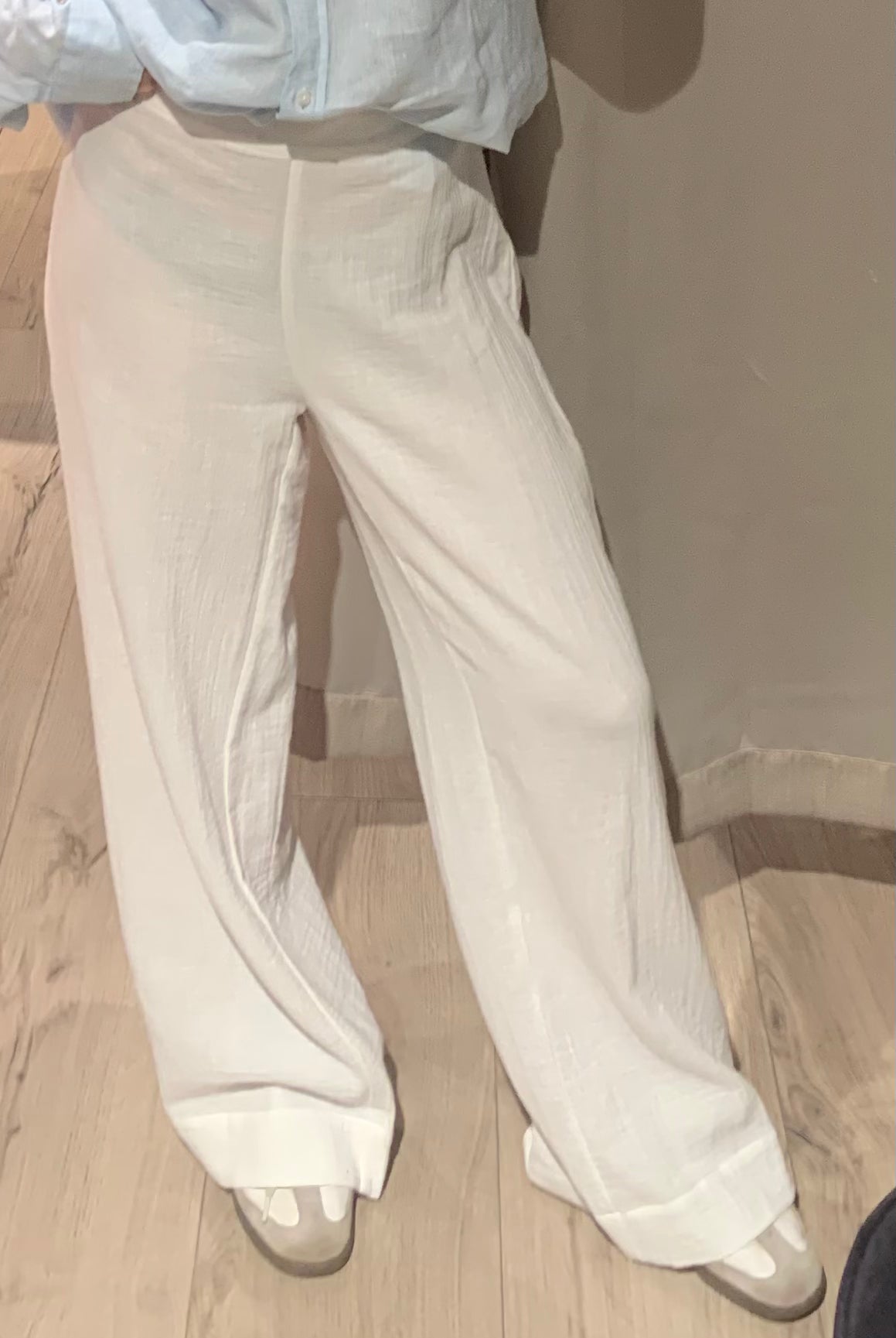 Nera Pants - White - Bukser - Helt Dilla AS