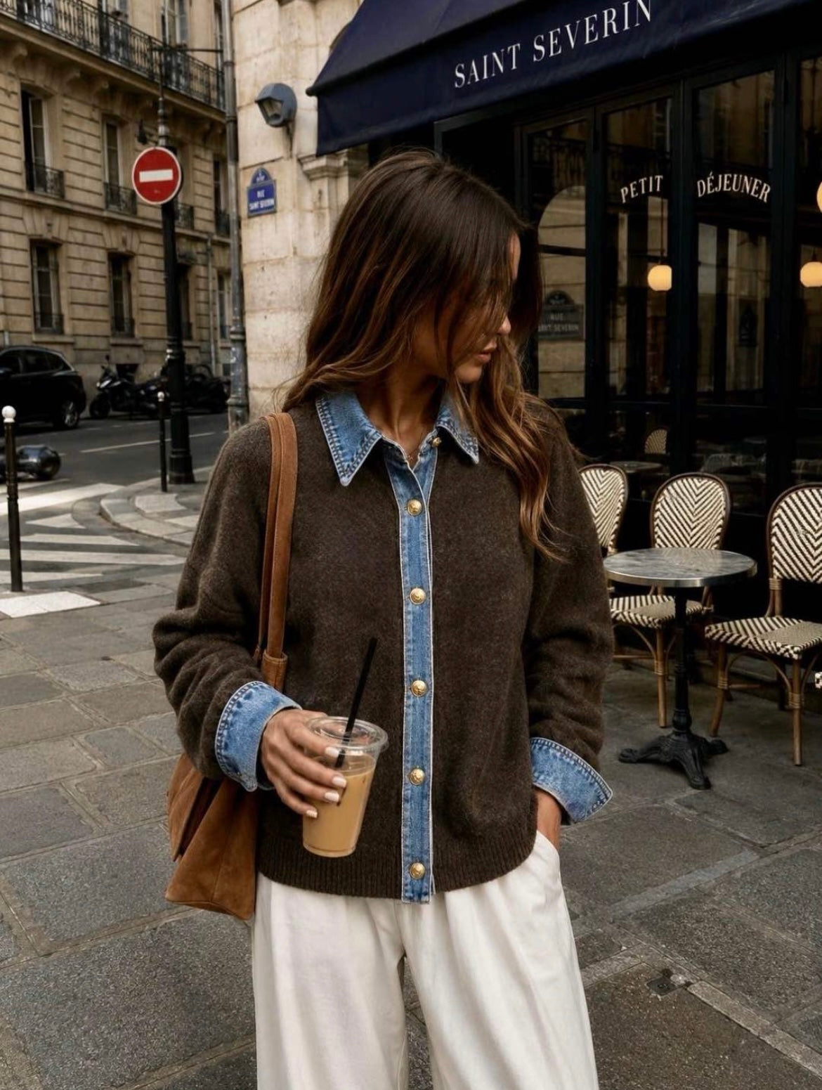 Luzabelle Cardigan - Marron - Cardigans - Helt Dilla AS