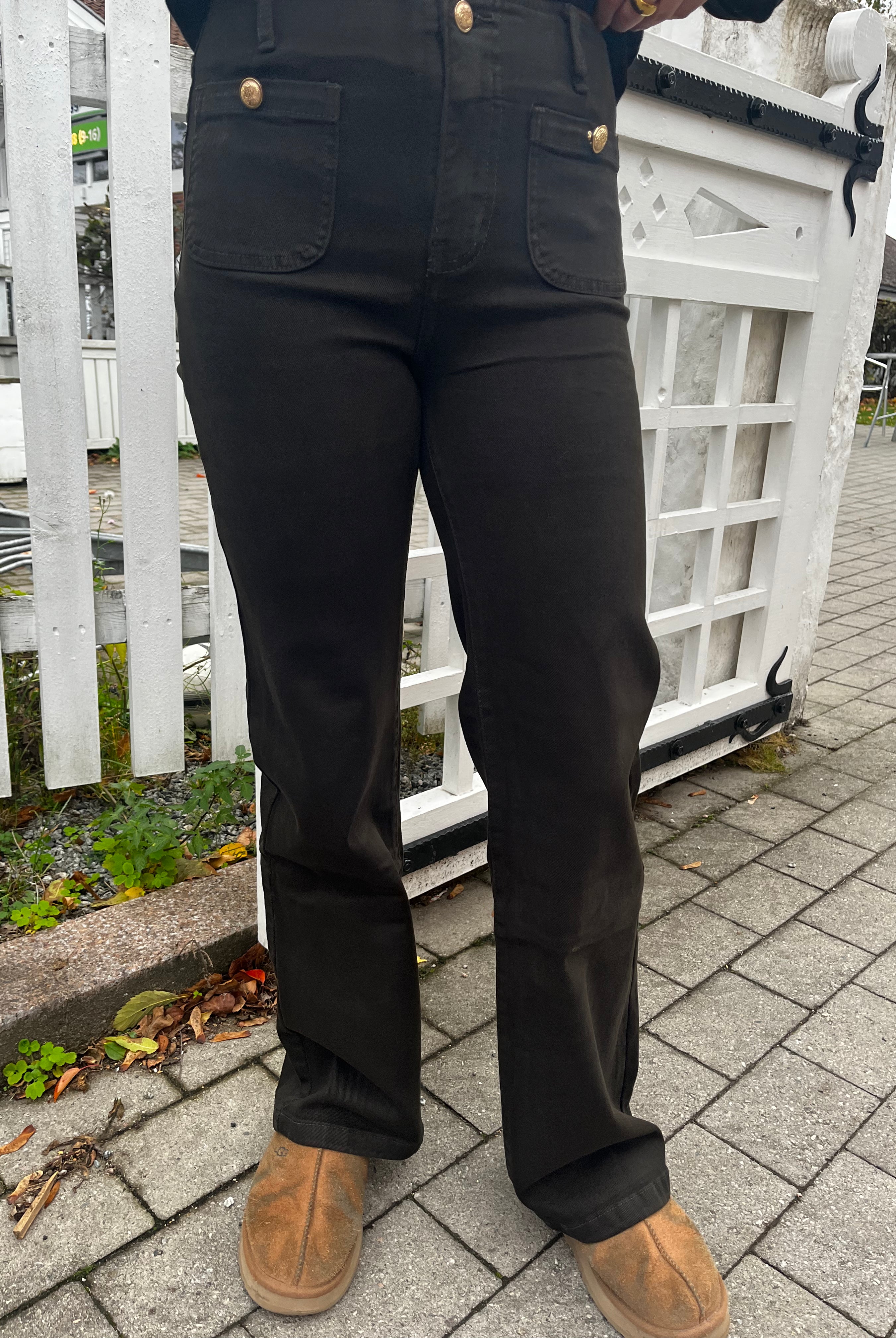 Miss Bon Jeans - Forrest Green - Bukser - Helt Dilla AS