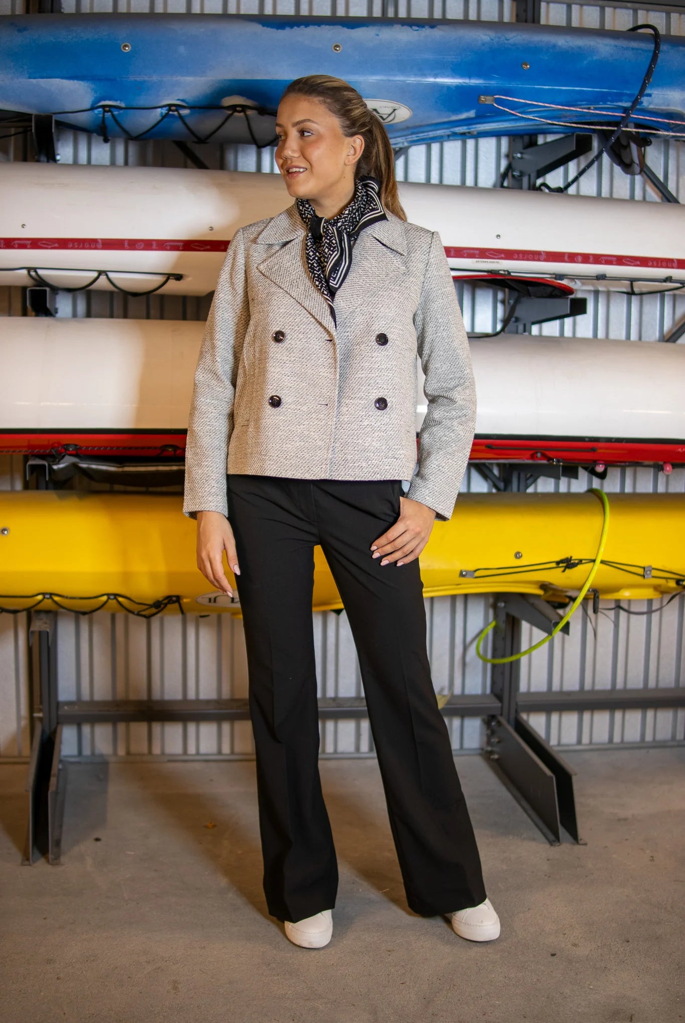 Olivia 285 Regular - Black - Bukser - Helt Dilla AS