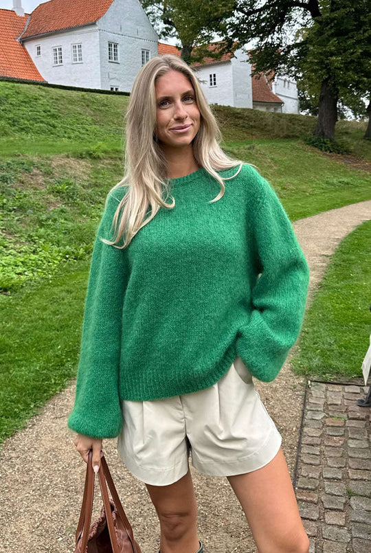 IdaIC Pullover - Green - Genser - Helt Dilla AS