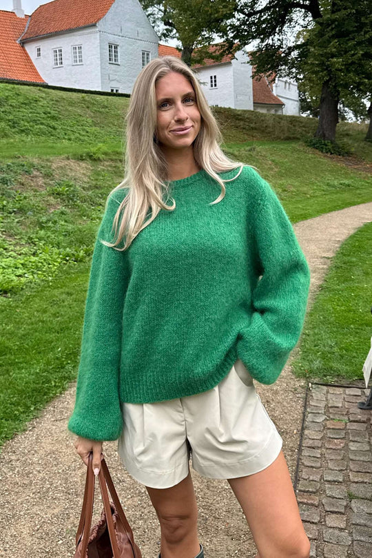 IdaIC Pullover - Green - Genser - Helt Dilla AS