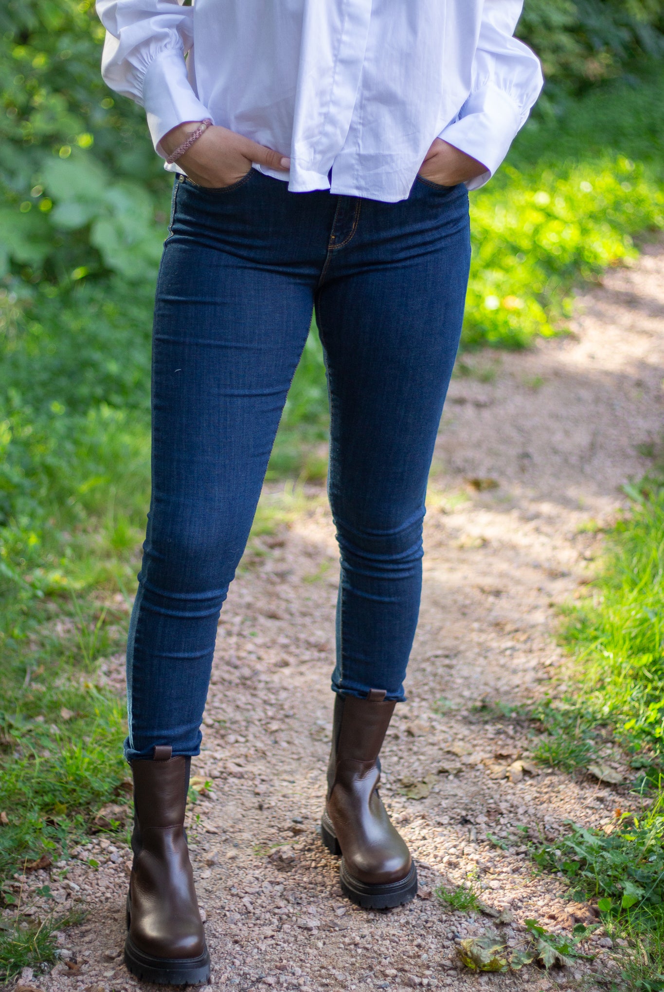 Alexa ankel jeans ekskl. blå - Jeans - Helt Dilla AS