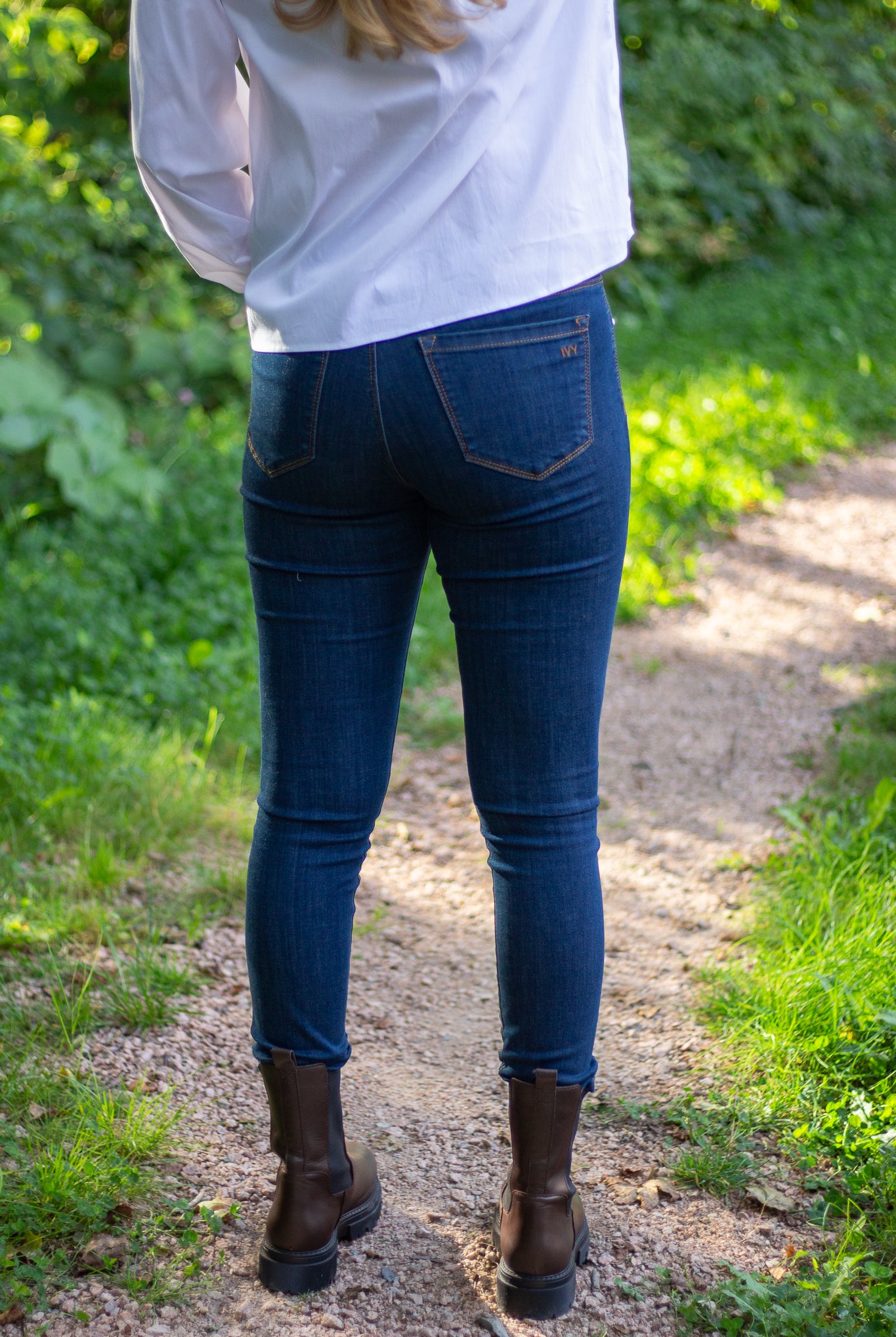 Alexa ankel jeans ekskl. blå - Jeans - Helt Dilla AS