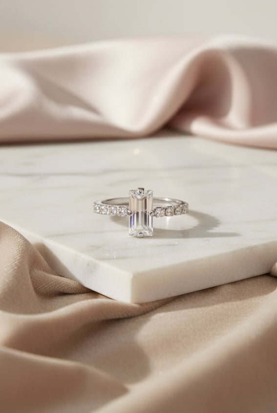 Lucy Ring silver / Crystal - Tilbehør - Helt Dilla AS