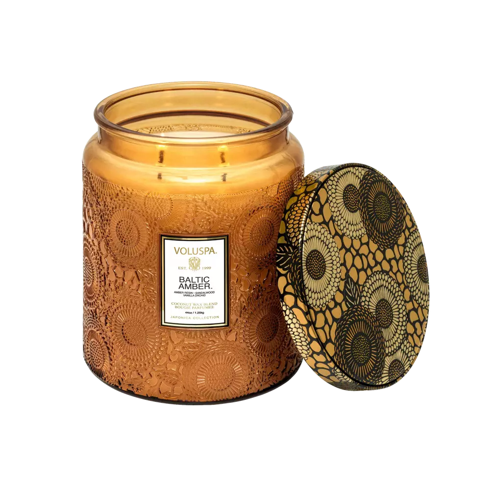 Baltic Amber Bowl Candle - 140 timer - Tilbehør - Helt Dilla AS