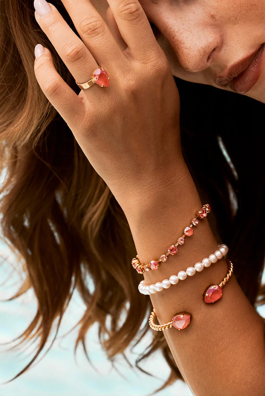 Mini Drop Bracelet - Light coral - Tilbehør - Helt Dilla AS