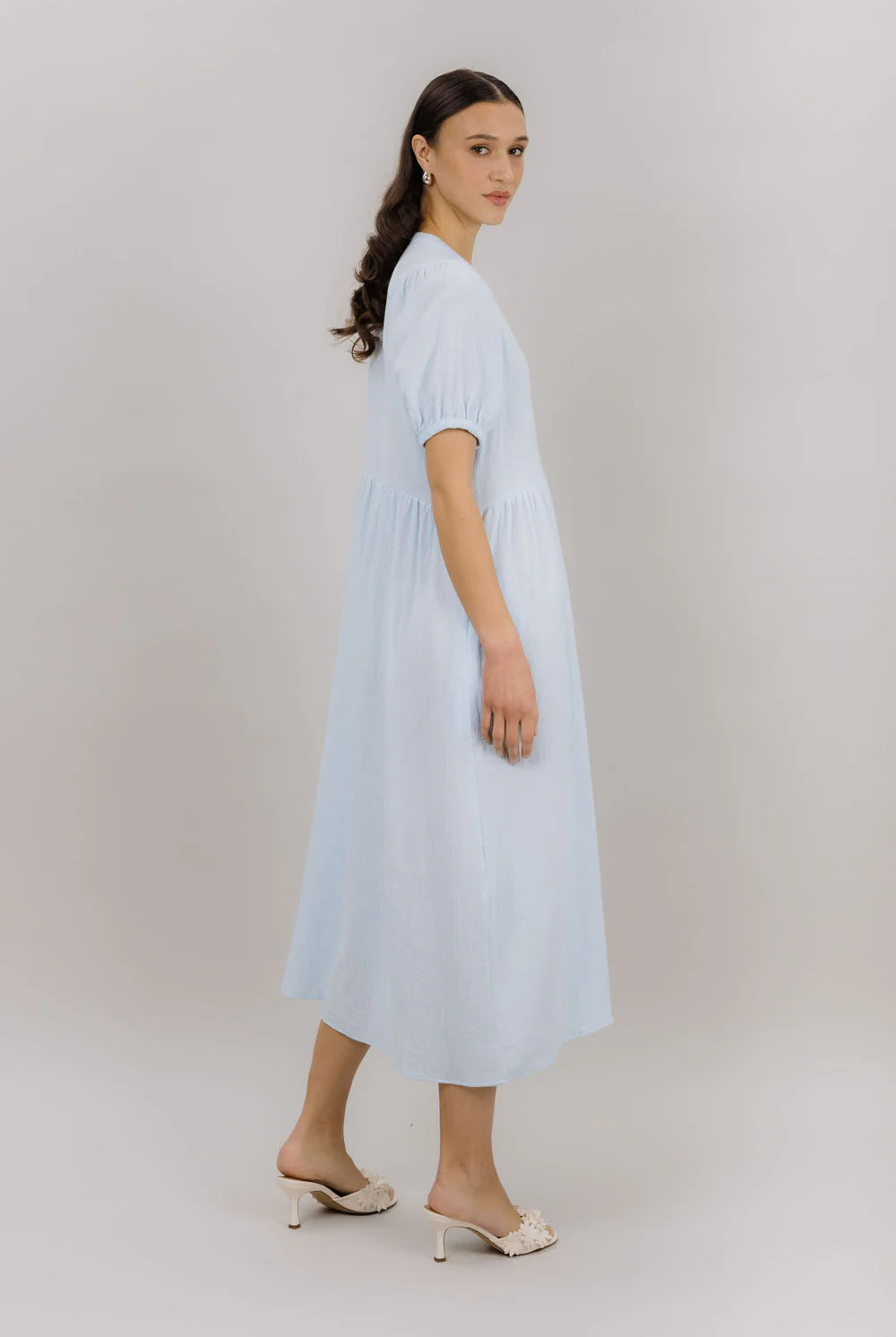 Nissi Dress - Blue - Kjoler - Helt Dilla AS