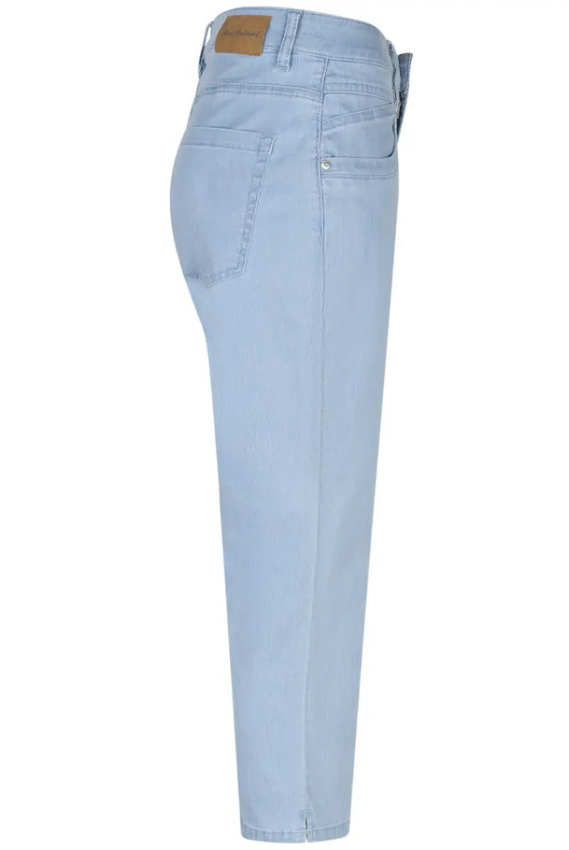 Sissy Capri Fancy Chambray L20 - Bleach Blue - Shorts - Helt Dilla AS
