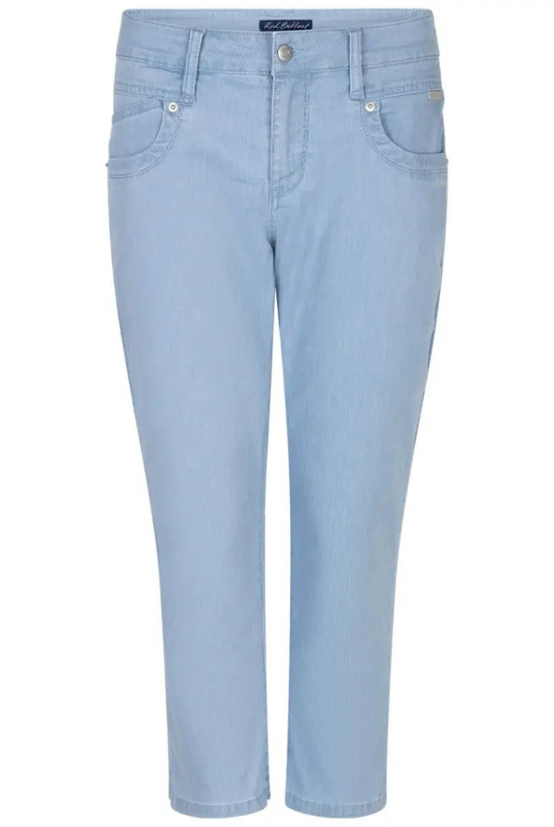 Sissy Capri Fancy Chambray L20 - Bleach Blue - Shorts - Helt Dilla AS