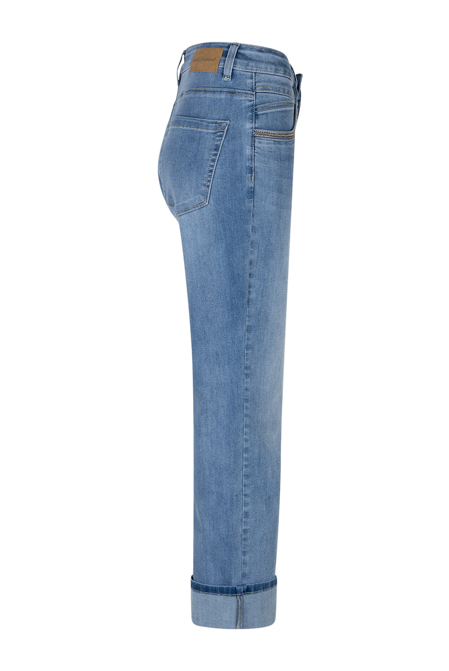 Kate Denim Embroid Pockets - Stone Used - Jeans - Helt Dilla AS