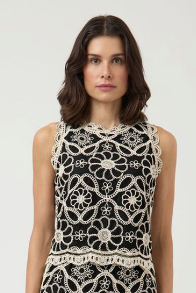 Cilia SL Crochet Top - Fest - Skjørt - Helt Dilla AS
