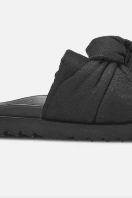 Knot slipper - black - Helt Dilla AS