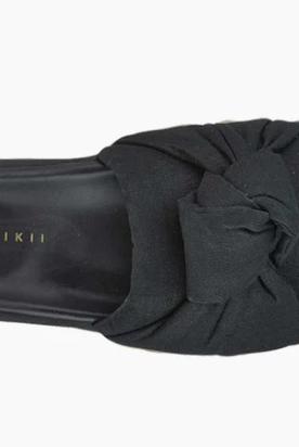 Knot slipper - black - Helt Dilla AS