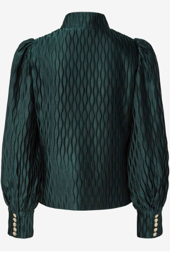 Ripple Skjorte - Grønn - Bluser - Helt Dilla AS