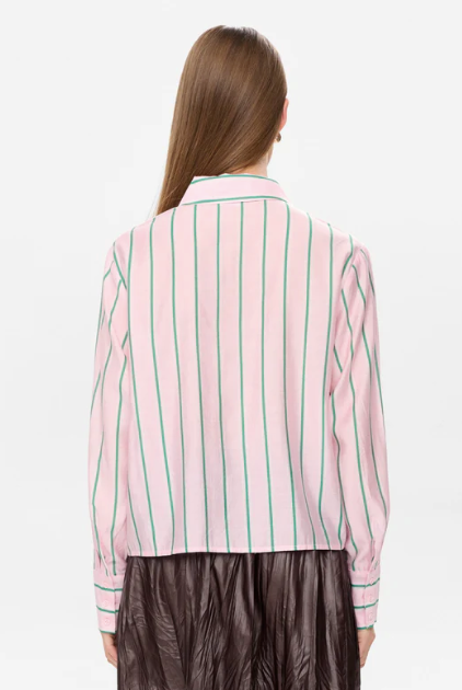 Joni Shirt - Roseate Spoonbill - Skjorter - Helt Dilla AS