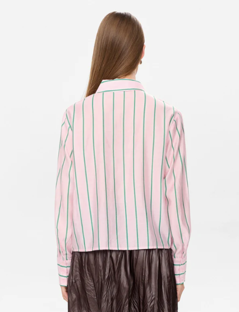 Joni Shirt - Roseate Spoonbill - Skjorter - Helt Dilla AS