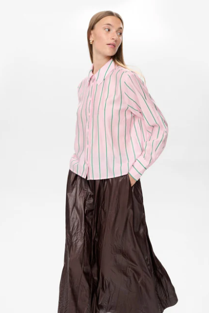 Joni Shirt - Roseate Spoonbill - Skjorter - Helt Dilla AS