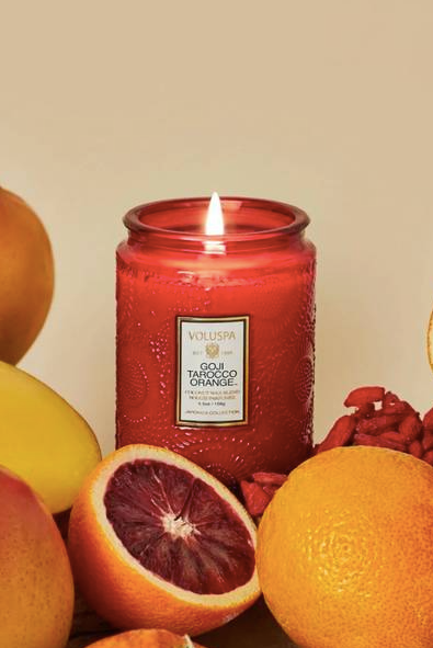 Goji tarocco orange- Mini Glass Jar Candle 50 t - Tilbehør - Helt Dilla AS