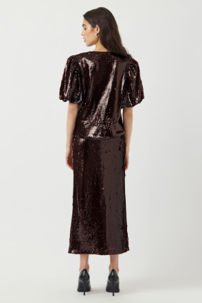 Royalina 2/4 Sequin Top - Show - Bluser - Helt Dilla AS