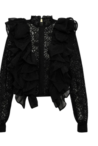 Miri Blouse - Svart - Bluser - Helt Dilla AS