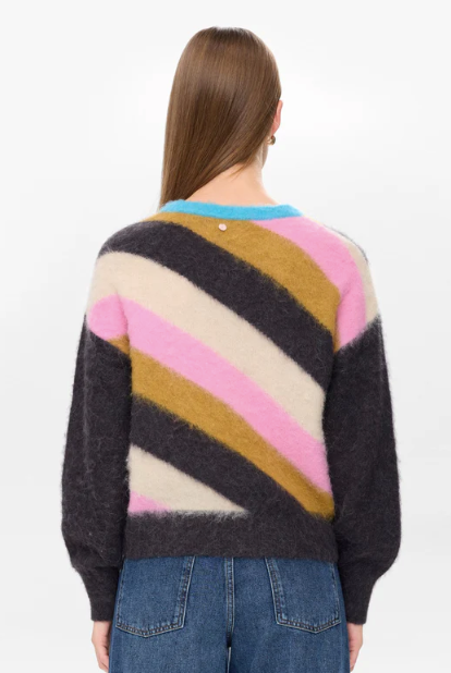 Nusuri Multi Stripe Pullover - Genser - Helt Dilla AS