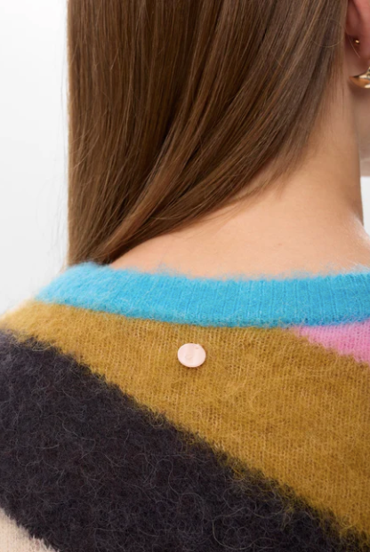 Nusuri Multi Stripe Pullover - Genser - Helt Dilla AS