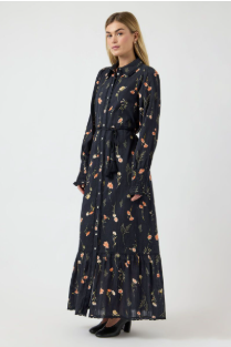Somelli LS Long Shirt Dress - Kjoler - Helt Dilla AS