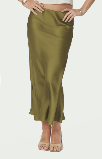 Bovary Skirt - Sage Green - Skjørt - Helt Dilla AS