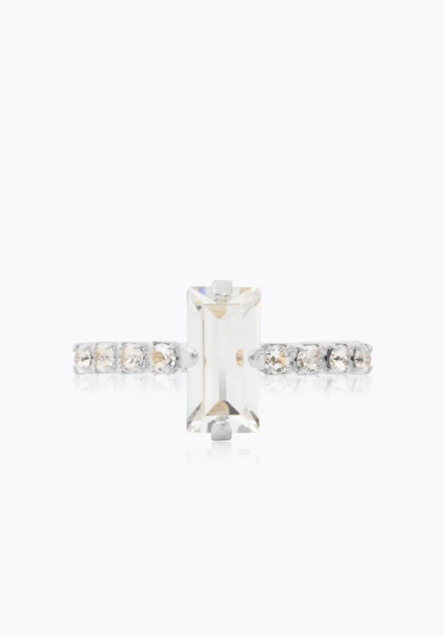 Lucy Ring silver / Crystal - Tilbehør - Helt Dilla AS